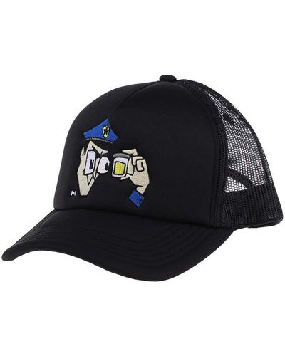 NAHMIAS Embroidered Baseball Cap - Blue