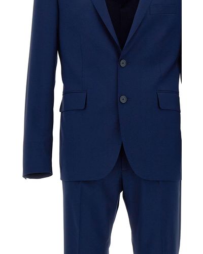 Tagliatore Wool Suit - Blue