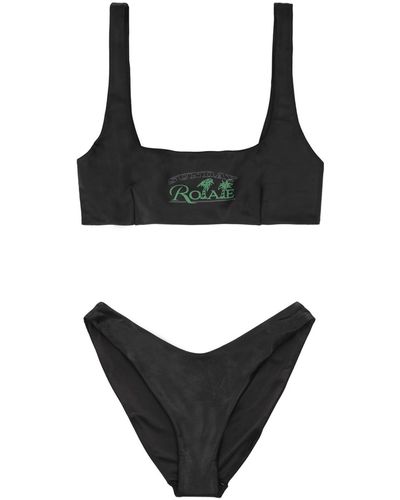 ROTATE BIRGER CHRISTENSEN Pearl Bikini Set - Black