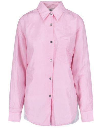 Our Legacy Two-tone Shirt - Pink