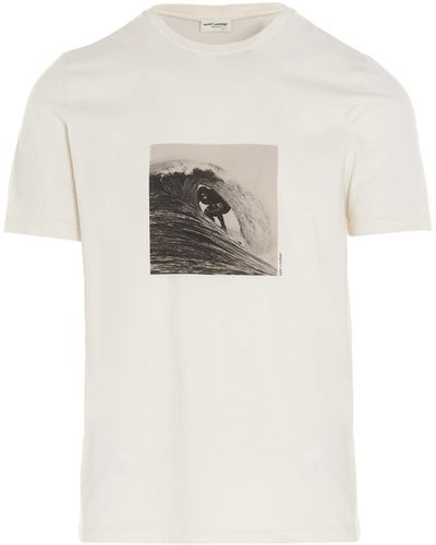 Saint Laurent Surfer T-shirt - Men - Multicolour