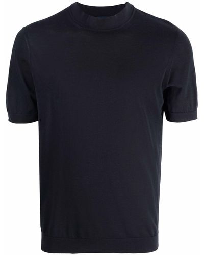 Drumohr Cotton T-Shirt - Blue