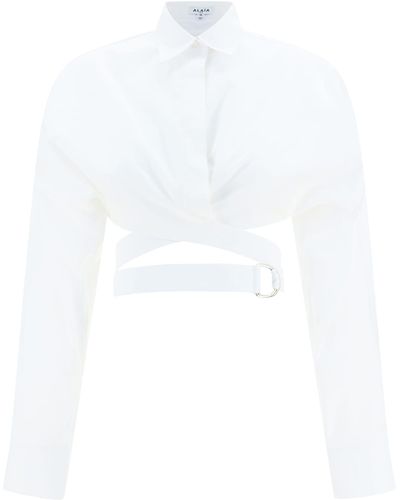 Alaïa Shirts - White