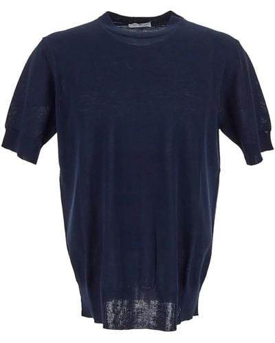 PT01 Cotton T-Shirt - Blue