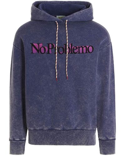 Aries No Problemo Hoodie - Blue