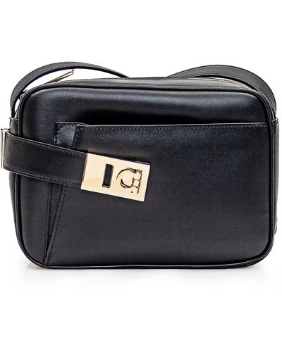 Ferragamo Camera Case (S) Bag - Black