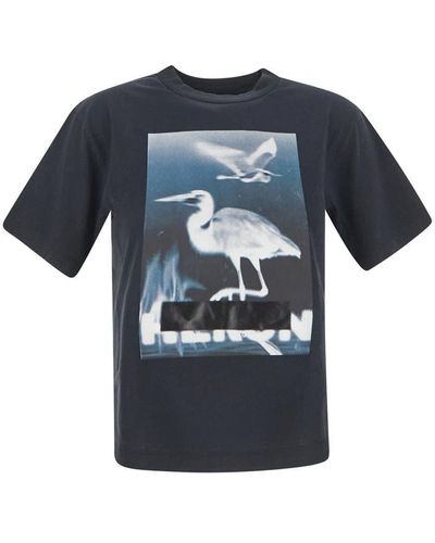 Heron Preston Censored Heron Tee - Blue