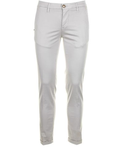 Re-hash Pearl Chino Trousers - Grey