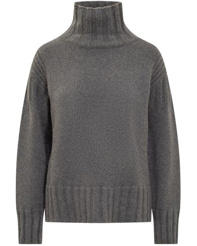 Jil Sander Turtleneck Sweater - Gray
