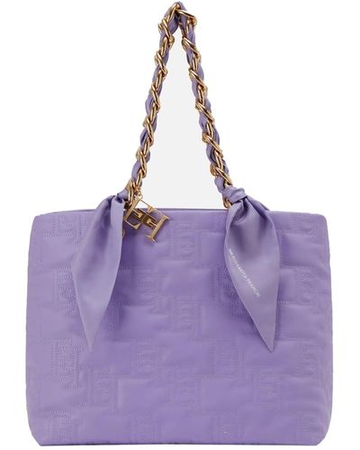 Elisabetta Franchi Handbag - Purple