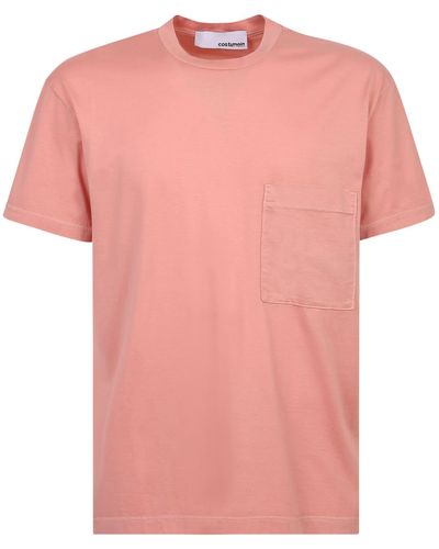 GIUSEPPE DI MORABITO William Cotton T-Shirt - Pink