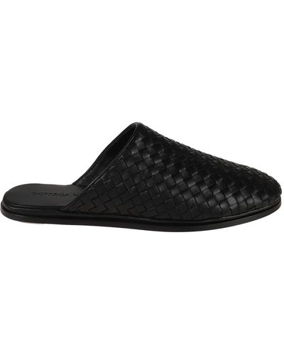 Bottega Veneta Woven Covered-toe Sandals - Black