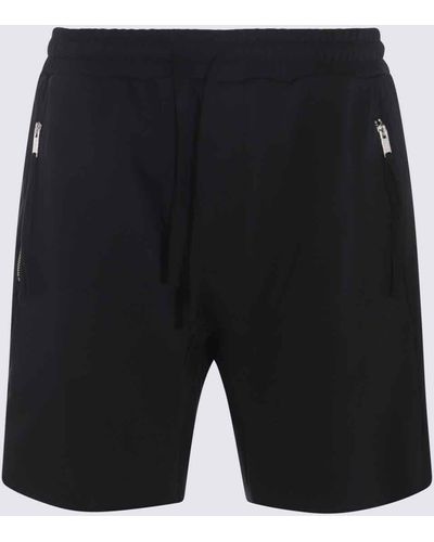 Thom Krom Cotton Blend Shorts - Black