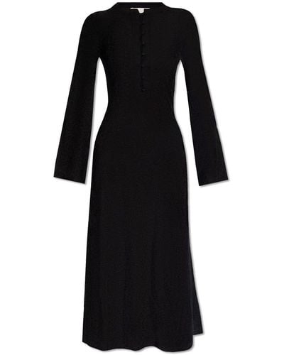 Chloé Openwork Dress, - Black