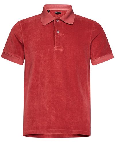 Tom Ford Polo Shirt - Red