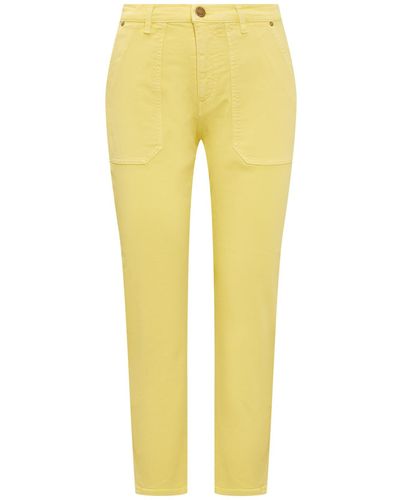 Pinko Cloe Chino Jeans - Yellow