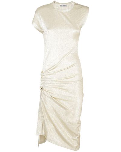 Rabanne Robe Mid Lenght Dress - White