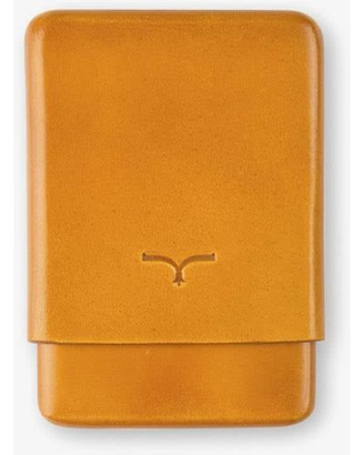Larusmiani Cardholder Wallet - Orange