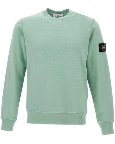 Stone Island Cotton Sweatshirt - Green