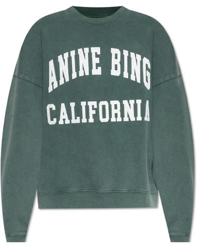 Anine Bing Miles Sweatshirt - Green