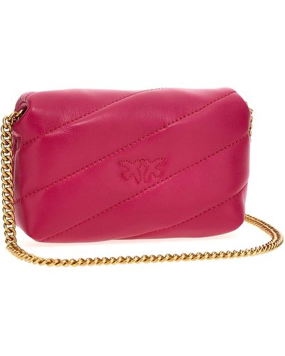 Pinko 'Love Micro Puff' Crossbody Bag - Pink