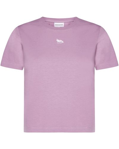 Maison Kitsuné T-Shirt - Purple