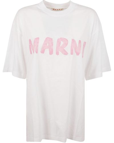 Marni Logo T-Shirt - Grey