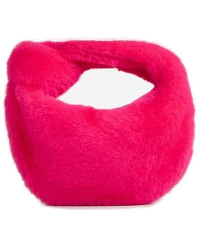 Bottega Veneta Jodie Teddy Mini Tote Bag - Pink