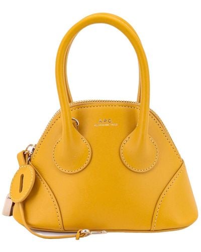 A.P.C. Emma Mini Handbag - Yellow