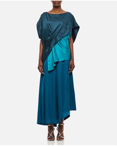 Colville Seung Midi Dress - Blue