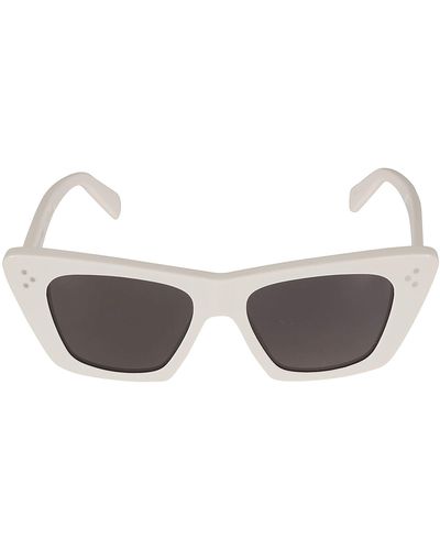 Celine Rectangle Cat-eye Sunglasses - Gray