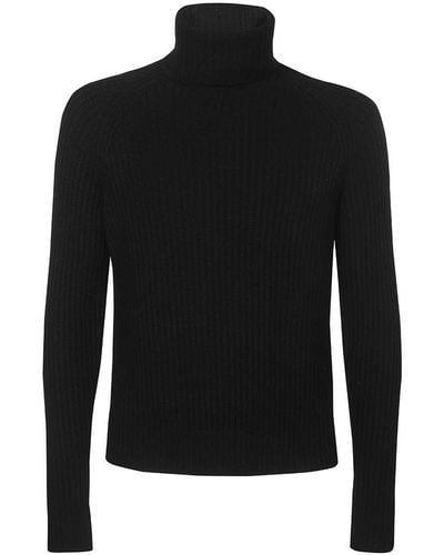 Parajumpers Wool Turtleneck Sweater - Black