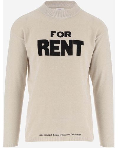 ERL For Rent Pullover - Natural