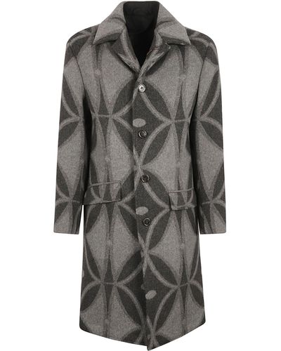 Etro Coats Grey