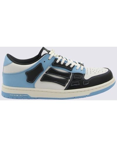 Amiri And Light Leather Trainers - Blue