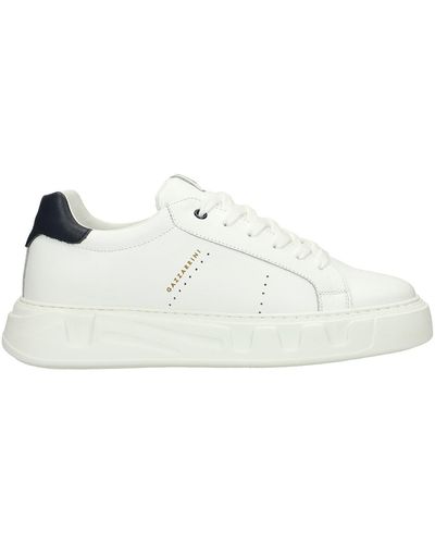 Gazzarrini Sneakers In Leather - White