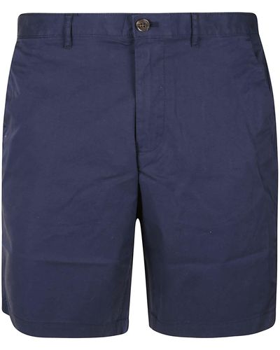 Michael Kors Classic Plain Trouser Shorts - Blue