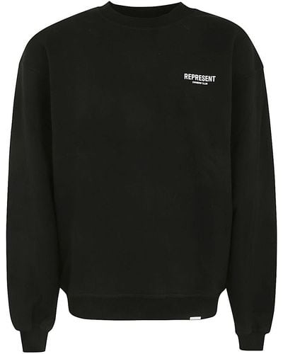 Represent Owners Club Jumper Clothing - Black