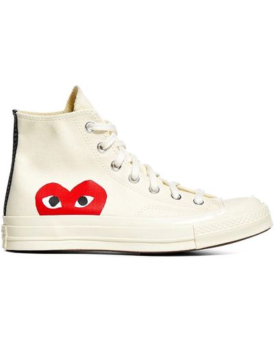 COMME DES GARÇONS PLAY Cdg Play Sneakers - White