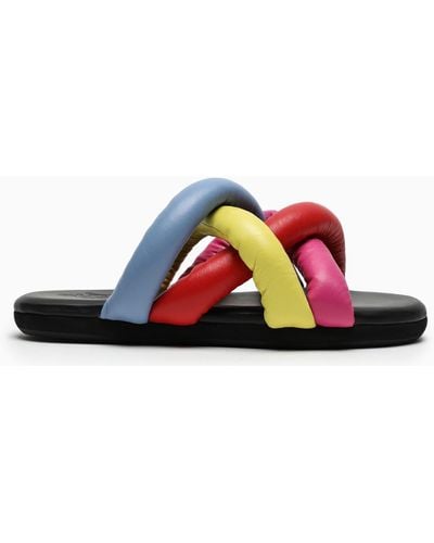 Moncler Genius Jbraided Slides - Multicolor