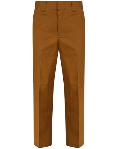 Dickies Slim Straight Work Pants 873 - Brown