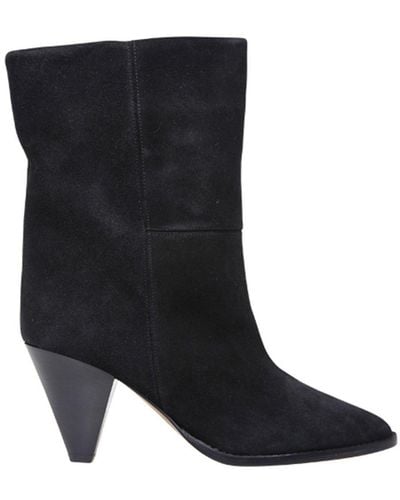 Isabel Marant Rouxa Pointed-toe Boots - Black