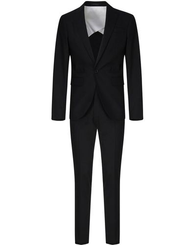 DSquared² Tokyo Virgin Wool Suit - Black