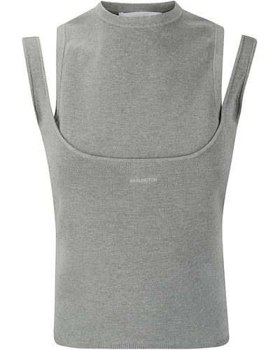 16Arlington Supra Knit Top - Grey