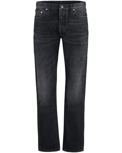 Off-White c/o Virgil Abloh 5-pocket Straight-leg Jeans - Blue
