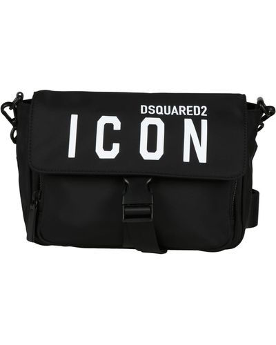 DSquared² Icon Shoulder Bag - Black