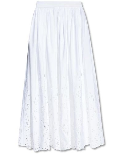 Chloé Cotton Skirt - White