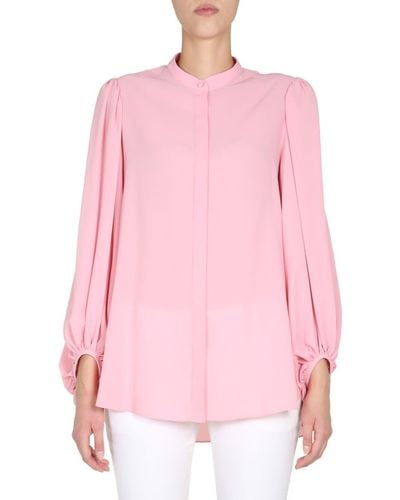 Alexander McQueen Silk Shirt - Pink