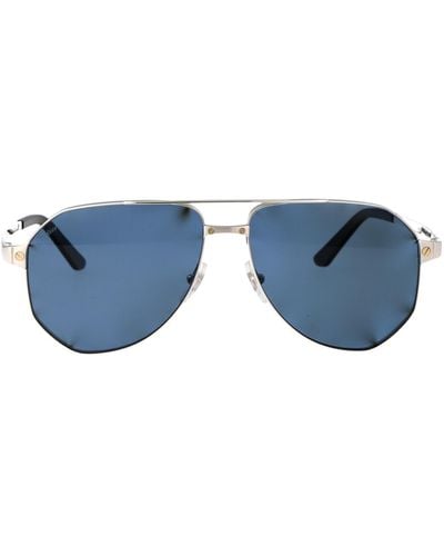 Cartier Ct0461S Sunglasses - Blue