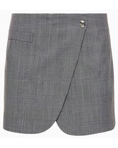 Coperni Tailored Mini Skirt - Grey